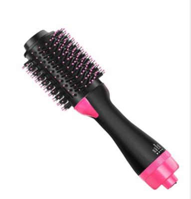 China 2021 Hot Selling Amazon Household 3 In 1 Ionic Hair Straightener Brush Electric Hair Comb Coating Hot Airbrush Styler for sale