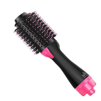 China Mini Size Professional Portable Handheld 3 in 1 Hair Curler Hot Air Hair Blower Brush Dryer Straightening Step Hair Dryer for sale