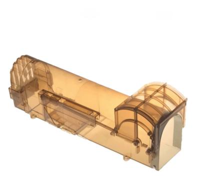 China Disposable Amazon Selling Reusable Plastic Non Poison Mouse Trap Rat Mice Trap Mouse Bait Catcher Cage for sale