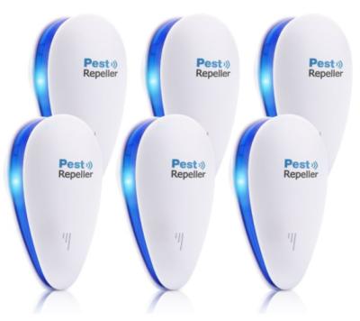 China 2019 Hot Sale Disposable Smart Sensor Ultrasonic Mosquito Repeller With LED Warehouse Mouse Mosquito Repellent for sale