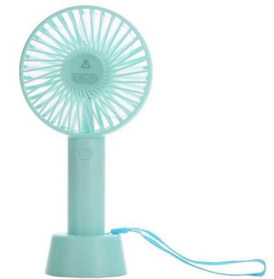 China 2021 Summer Hotel Battery Mini Ventilador de mano Usb Mini Portable Fan For Outdoor For Home With Pedestal for sale