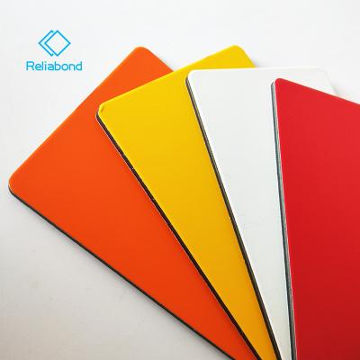 China Fireproof Aluminum Composite Panel 4mm /3mm Modern ACP Sheet for sale