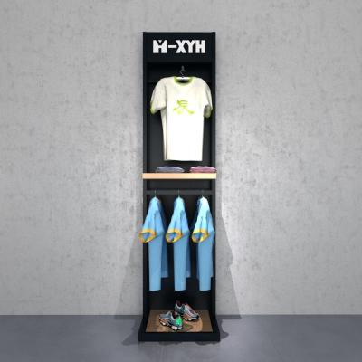 China Good Quality Single Sided Shops Various Clothing Store Display Stands for sale