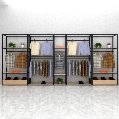 China Good Quality New Arrivals Double Sided Clothing Store Display Stands for sale