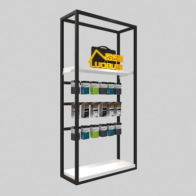 China Various Double Sided Promotional Goods Using Metal Shoe Display Rack for sale