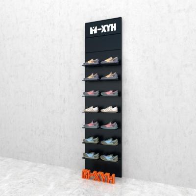 China Suitable For Single Sided Multiple Scenarios Iron Modern Shoe Rack Wholesale for sale