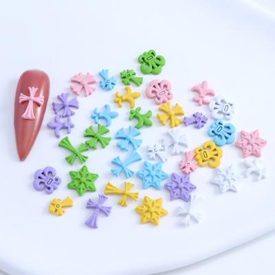 China Other Wholesale  DIY Gothic Punk Nail Art Accessories with Pair of Nail  Cute Decoration Kit Nail Art for Women Girls for sale