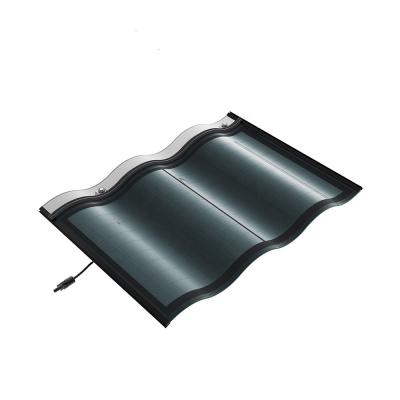 China Amorphous Solar Tiles 30w Solar Shingles Roof Flexible Thin Film Solar Panels For Solar Power System Home 125mmx125mm for sale