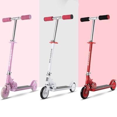 China Level Adjustable Outdoor Toy Adjustable Kids Kick Scooter Folding Scooter Bi Cycle Baby Scooters for sale