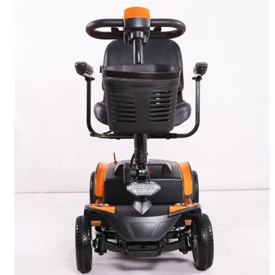 China Unisex Folding Electric Scooter Motorcycle 4 Wheels Smart Steps 4 Wheels Citycoco For Older for sale