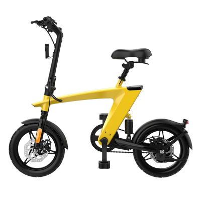 China Aluminum Alloy 36v 250w Long Range Foldable Adult Fast City Smart Smart E-Bike Folding Electric Bicycle for sale