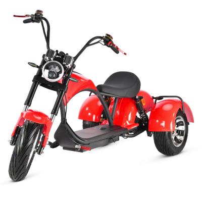 China Golf Car 3 Wheels New Arrival Design 2000W 20AH Unisex Adult Electric Motorcycle for sale