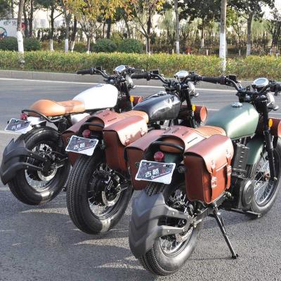 China The unisex fast speed of 3000W 5000W long range retro adult electric motorcycle for sale