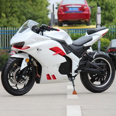 China big motor long range fast speed fat tire adult electric motorcycle sportbike 120-17 for sale