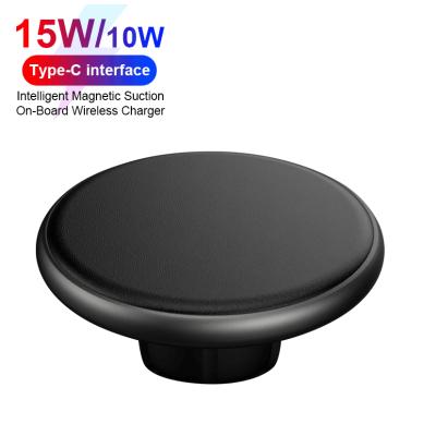 China For Mobile Phone Wireless Charging New Design For iPhone 12 Magnetic Car 15W Wireless Charger For iPhone 12 Mini Pro Max for sale