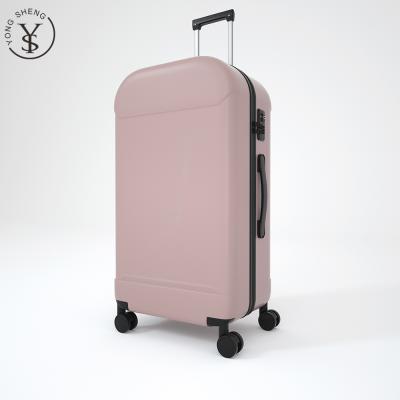 China New and popular fashion design simple pink suitcase customization rainproof cabin luggage for camping briefcase for sale