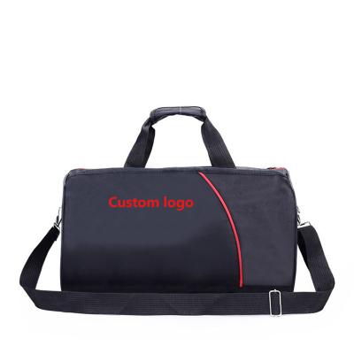 China Foldable Custom Taekwondo Dance Bag Yoga Gym Duffel Bag Travel Cylinder Fitness Bag One Shoulder Portable Duffel Sports Bag for sale