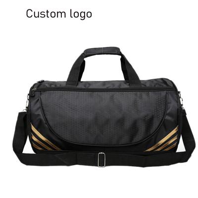 China Adjustable Belt Custom Logo Sports Bag Single Shoulder Fitness Yoga Cylinder Bag Travel Swimming Duffel Bag for sale