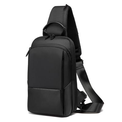 China High Quality Hot Selling Usb Charging Fashion Casual Men's Adults Cross Body Chest Bag Single Shoulder for sale