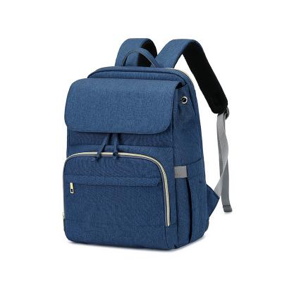 China Adventure Design Waterproof Outdoor Oxford Polyester Diaper Backpack Mother Bag Backpack For Travel for sale