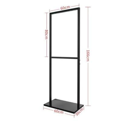 China Morden Advertising Display Rack Poster Stand Double Sided Advertising Sign Bracket KT Board Floor-Standing Billboard for sale