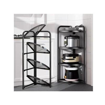 China 2022 Viable Hot Selling Metal Kitchen Shelf Home Use Racks Storage Racks for sale