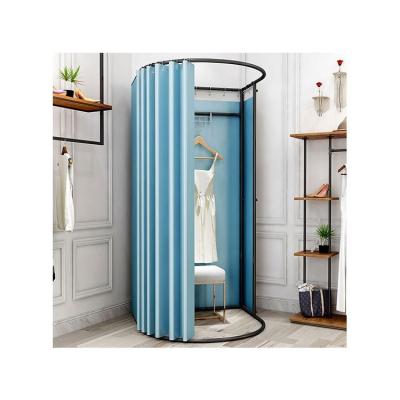 China China Manufacturer Convenient and Portable New Product Portable Fitting Room Wall Mounted Clothing Changing Mobile Fitting Room for sale