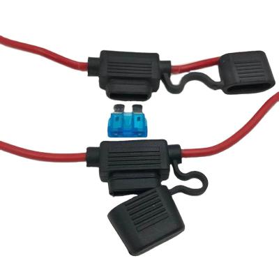 China Waterproof LOW VOLTAGE In Line Standard Blade Fuse Holder Fuses for sale