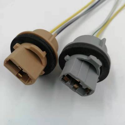 China Automotive T20 7440 7443 BULBS HARNESS PLUG LAMP SOCKET TAIWAN for sale