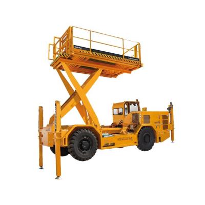 China Underground Mine Scissor Forklift Tunnel Construction for sale