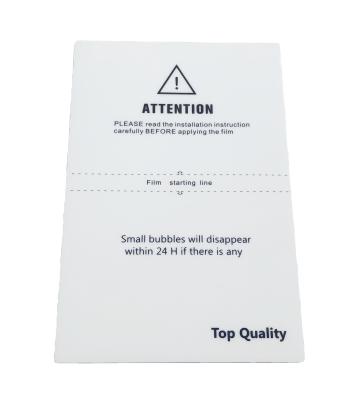 China Best Products Wholesale Bubble Free Screen Protector Top Quality Hydrogel Film For Touch Screen for sale