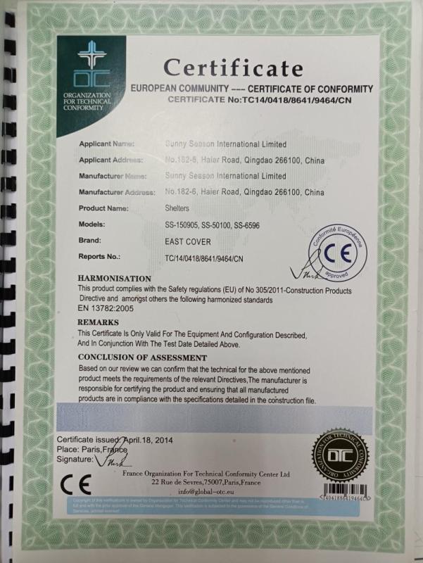 CE - Sunny Season International Limited