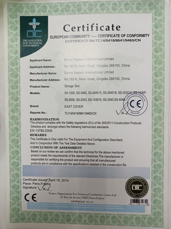 CE - Sunny Season International Limited