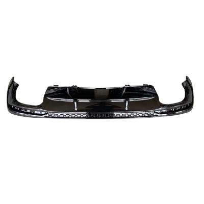 China 2020-2022 ABS Gloss Black S S4 Line Style Rear Diffuser For AUDI A4 for sale