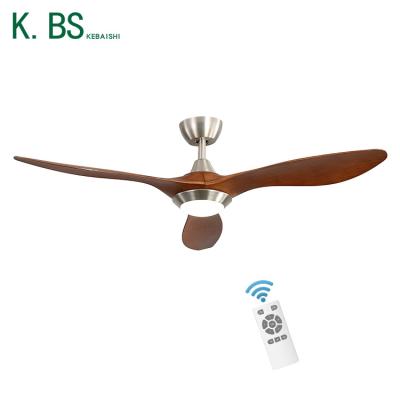 China Modern High Quality Black ABS Housing Fan 52 Inch Energy Saving Ceiling Fans With Lights for sale