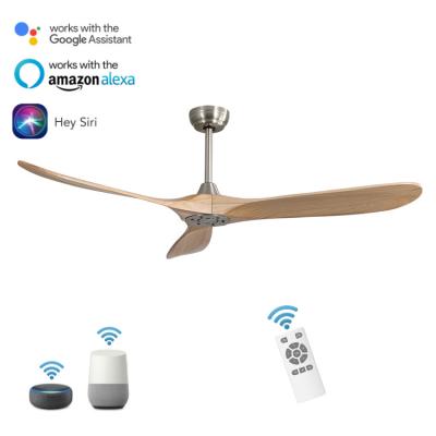 China Good Product Modern Simple Wifi Switch AC Motor Remote Control Cooling Led Ceiling Fan With Light for sale