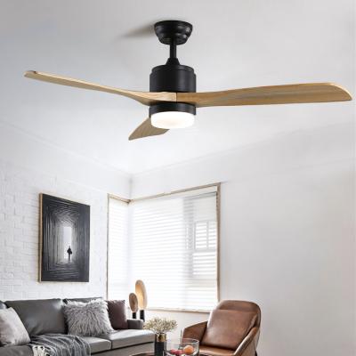 China Modern Simple CE ROSH Certificated Smart AC Wifi Remote Control Indoor Decorative Industrial Led Ceiling Fan With Light for sale