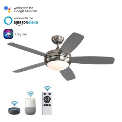 China New Arrival Simple Modern AC Air Cooling Remote Control Decorative Indoor Industrial Smart Ceiling Fan With Light for sale