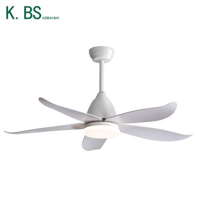 China New Modern Simple Design Low Noise 47 Inch AC Ceiling Fan Infrared Remote Control Smart Led Light for sale