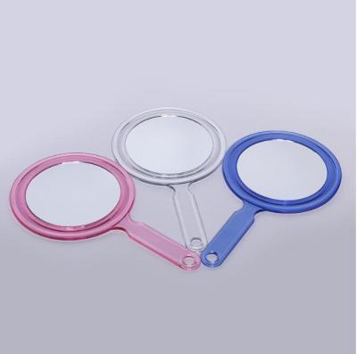 China Factory Wholesale Hand Held Portable Mirror Small Mirror Directly Make Up Mirror Cosmetic Easy Using Pocket Portable Vanity Mirror for sale