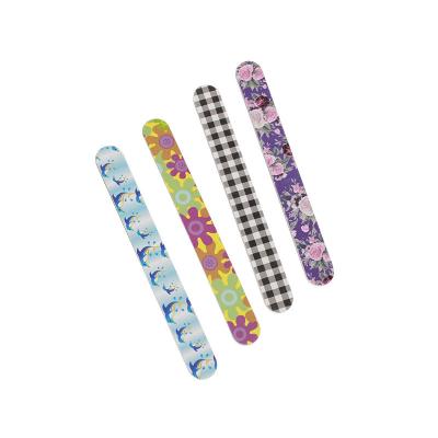 China High Quality EVA Nail File Electrostatic Sanding Paper Nail Beauty Tool Wrap Printing Grinding and Polishing Strips for sale