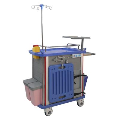 China Metal Hospital Equipment Stainless Steel Emergency Patient Price Stretcher Trolley for sale