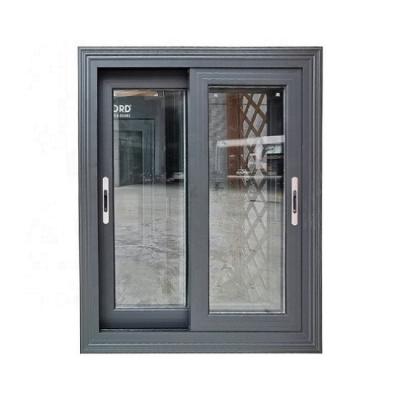 China Aluminum Screen Top 10 Supplier Thermal Break Window And Folding Sliding Doors Windows With Double Glass for sale