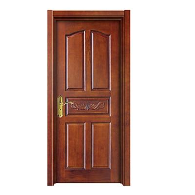 China Modern Designs Modern Hotel Apartment Solid Wood Timber Fireproof Door for sale