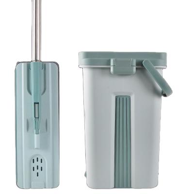 China Sustainable thickening mop, choose this flat mop and bucket system, enjoy easy cleaning. for sale