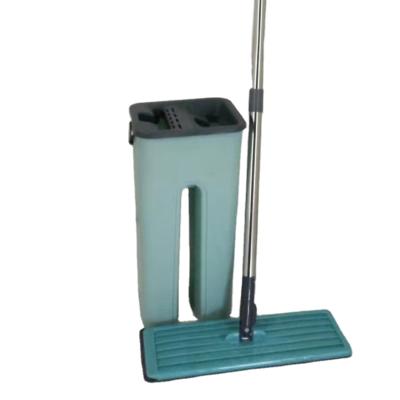 China Sustainable High Quality Flat Mop Bucket System - Mop Bucket Floor Cleaning Mop for sale