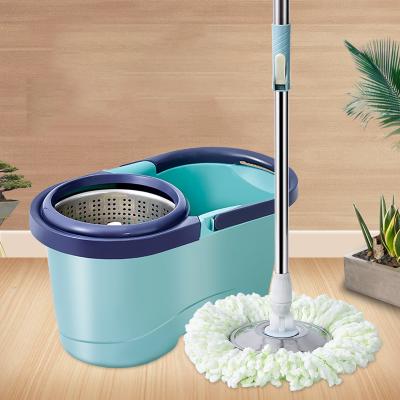 China Minimalist broom and bucket combo, rotary cleaning brooms sell well on all major platforms spin for sale