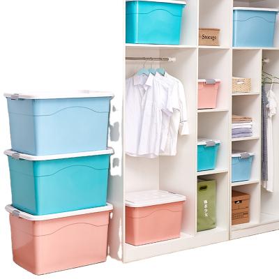 China Universal Waterproof Plastic Trash Box PP Storage Box Modern Cloth Storage Box for sale