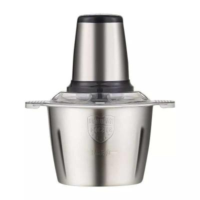 China Hot Sale 3l New Product Household Stainless Steel Cup Mincer Stainless Steel Mixer Mincer Mincer for sale