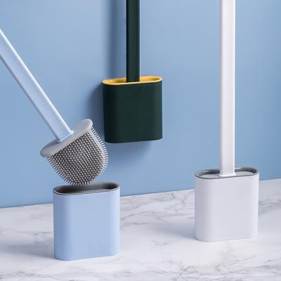 China Factory Wholesale Amazon Toilet Brush Holders Silicon Toilet Brush Viable Toilet Brush for sale